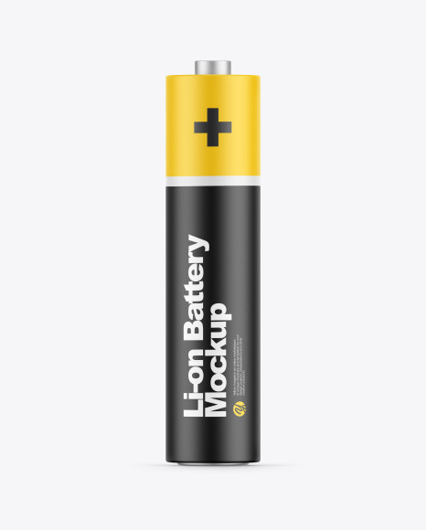 AA Battery Mockup