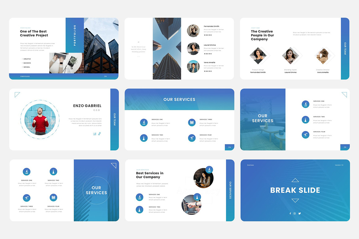 Accuracy - Multipurpose Business Keynote Template