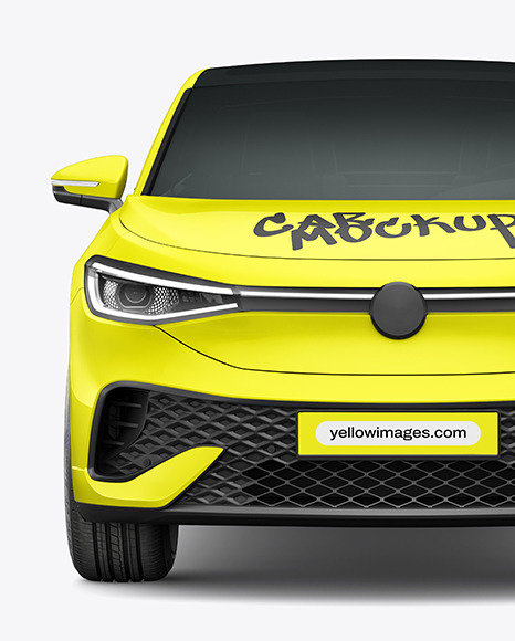 Electric Crossover SUV - Front View