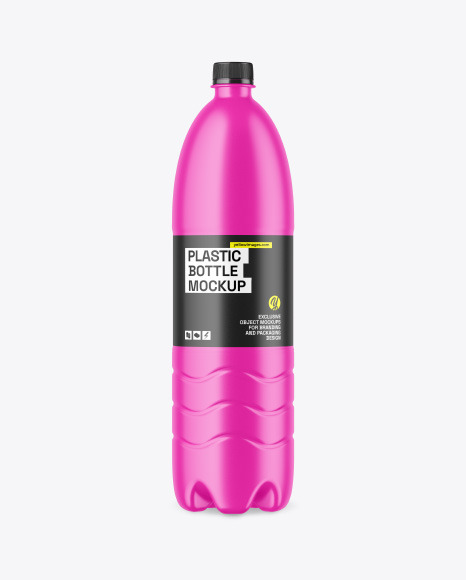 Matte PET Bottle Mockup