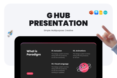G HUB - Creative Presentation Template