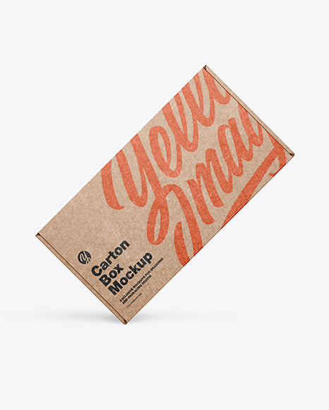 Kraft Box Mockup