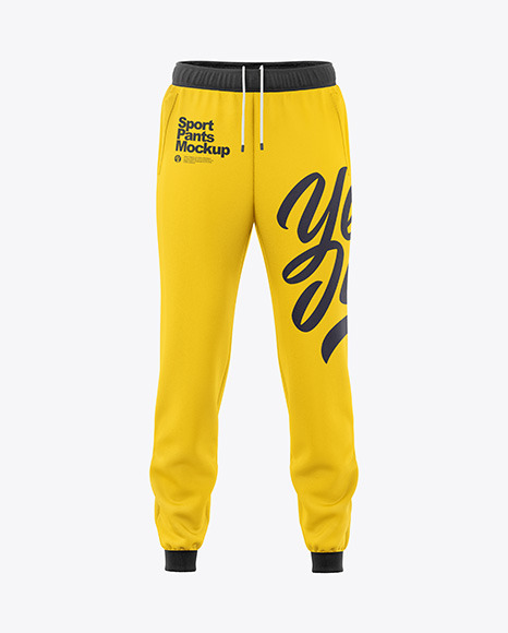 Men&#039;s Sport Pants Mockup