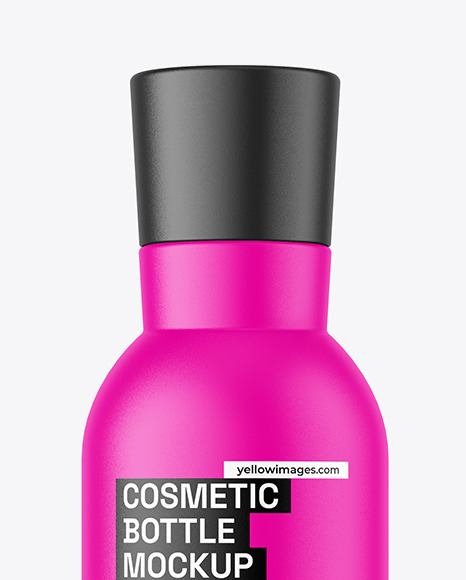 Matte Cosmetic Bottle Mockup