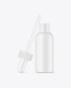 Opened Matte Dropper Bottle Mockup
