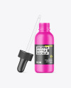 Opened Matte Dropper Bottle Mockup
