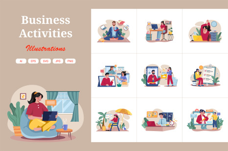M494_Business Illustration Pack