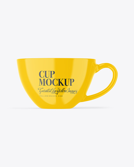 Glossy Cup Mockup