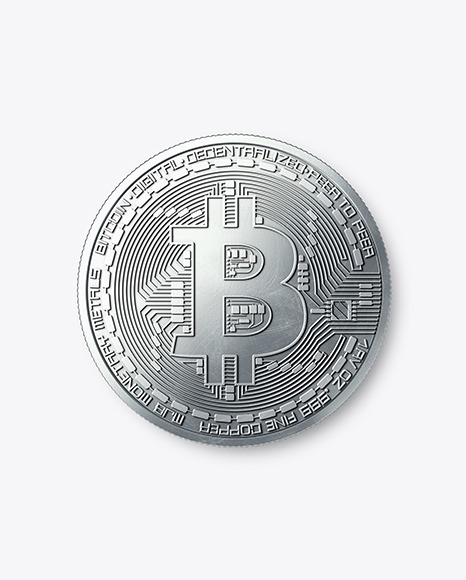 Silver Coin Mockup