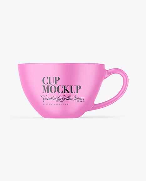 Matte Cup Mockup