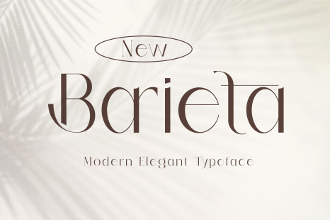 Barieta Elegant Typeface
