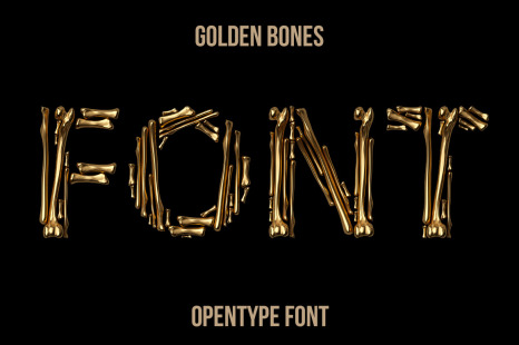 Golden Bones Font