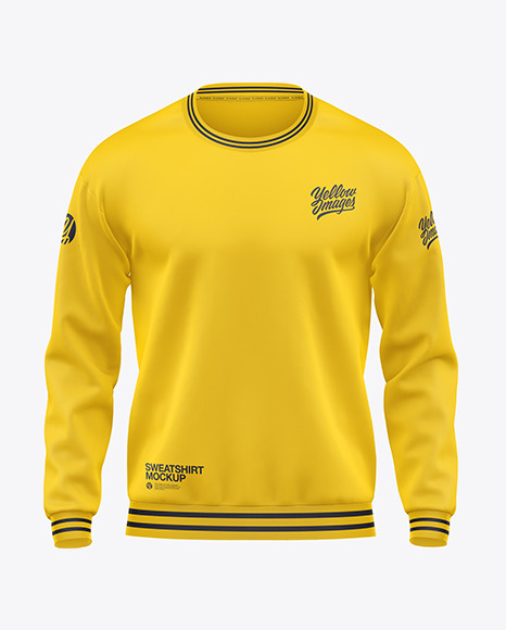 Sweatshirt Mockup - Front View - Free Download Images High Quality PNG, JPG