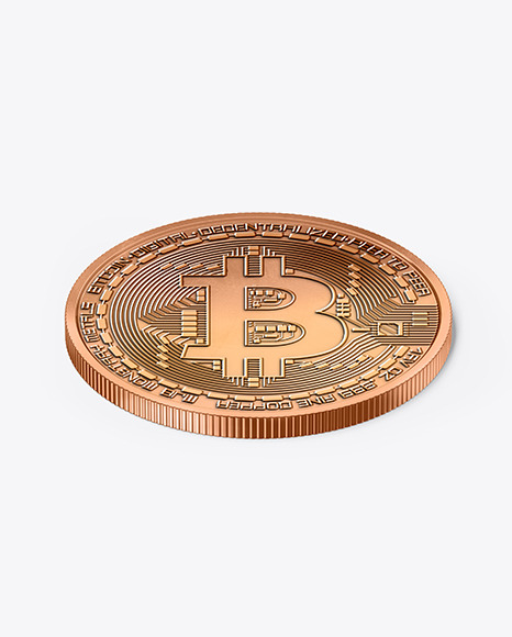 Bronze Coin Mockup