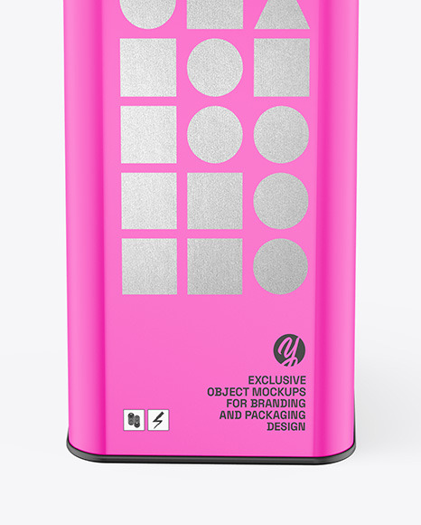 Matte Square Tube Mockup