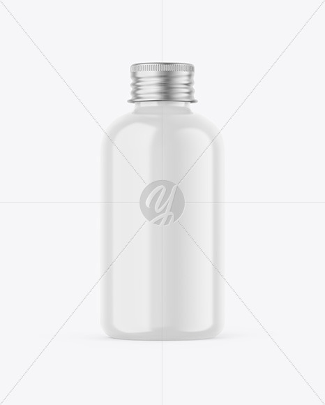 Glossy Bottle Mockup