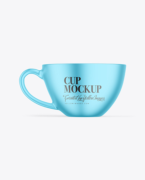 Metallized Cup Mockup