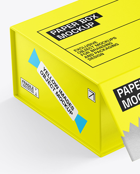 Cardboard Box Mockup