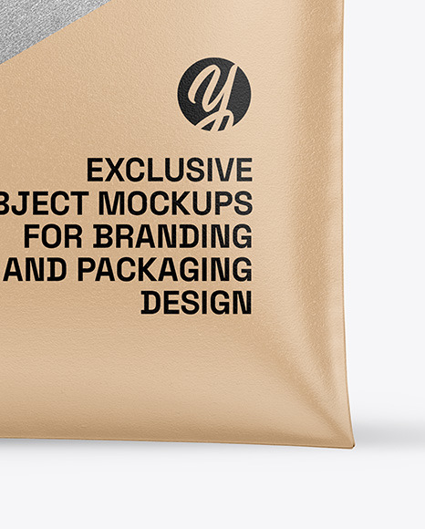 Kraft Food Bag Mockup