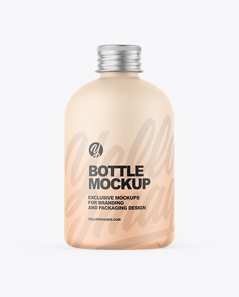 Matte Bottle Mockup