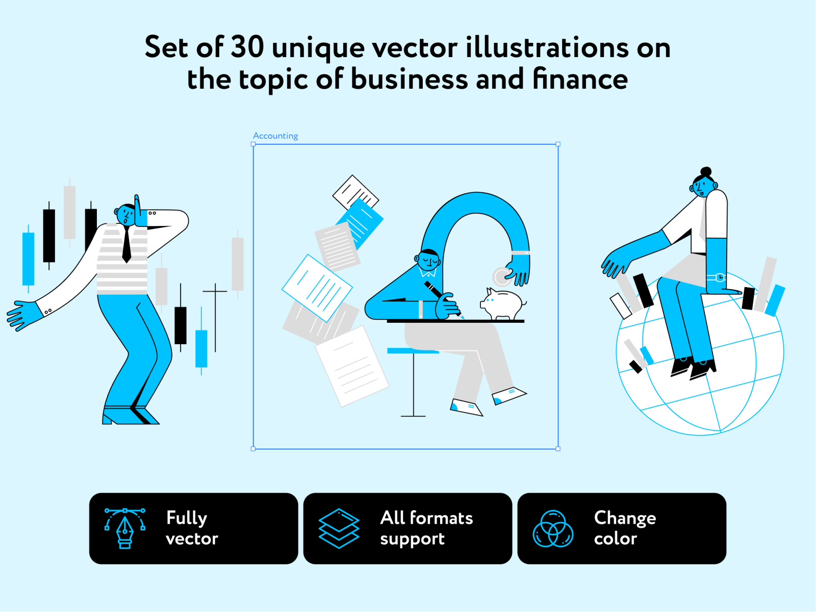 Gibky Business Illustrations