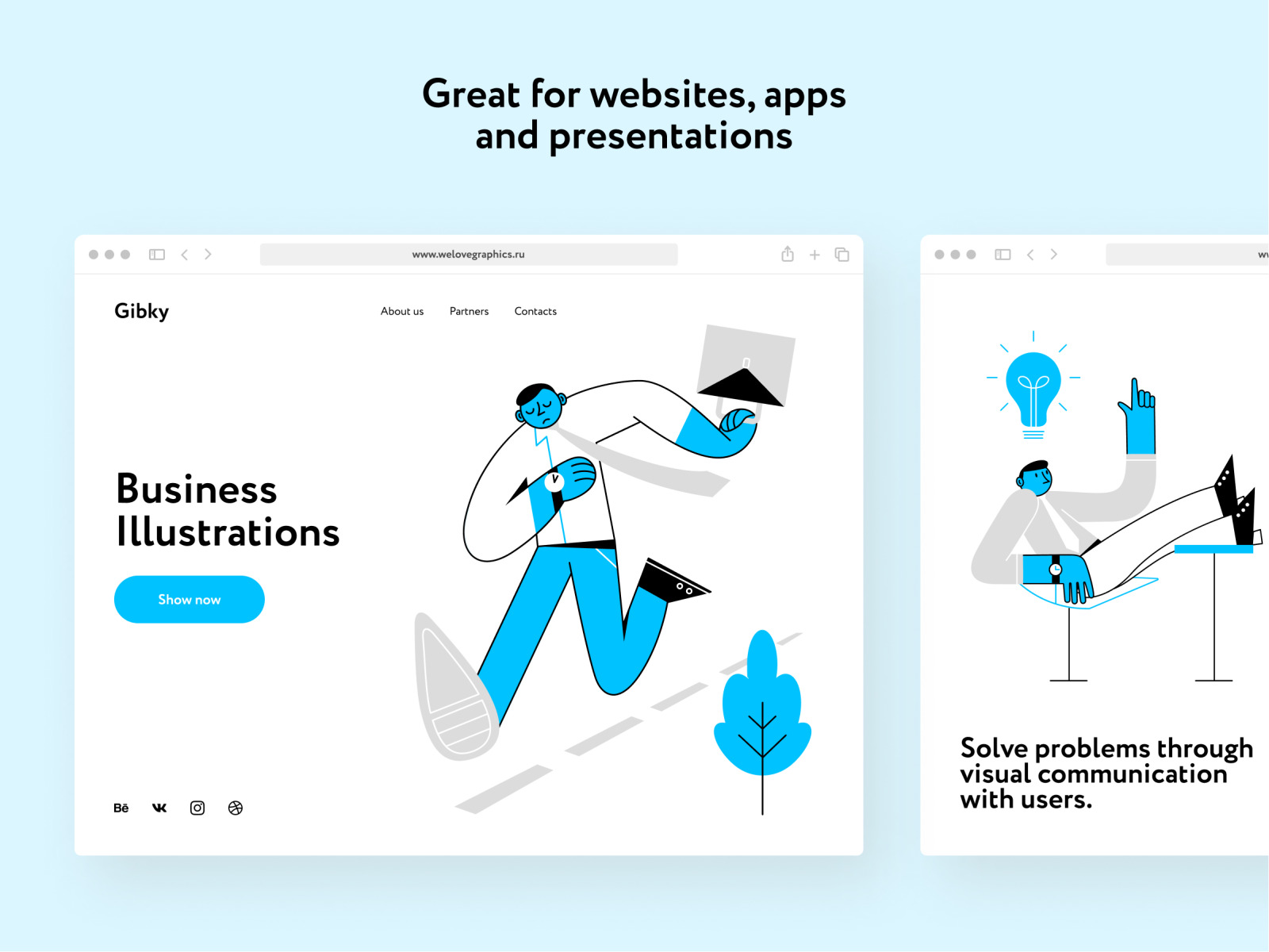 Gibky Business Illustrations