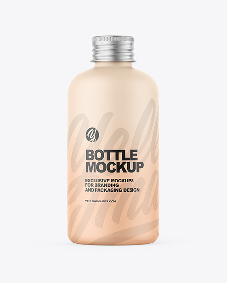 Matte Bottle Mockup