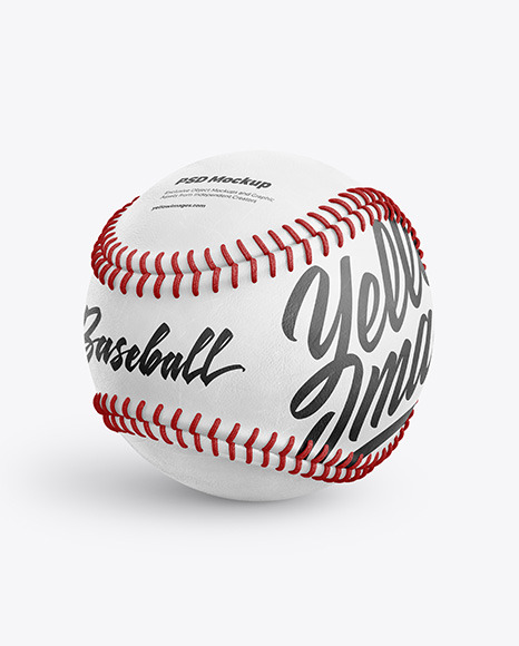 Baseball Ball Mockup