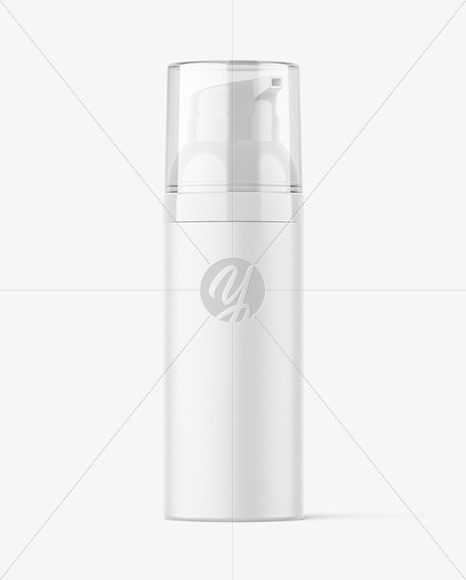 Matte Airless Bottle Mockup