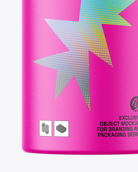 Matte Airless Bottle Mockup
