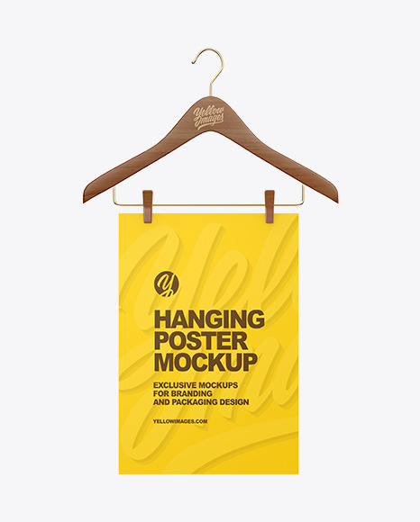 Paper Poster on Hanger