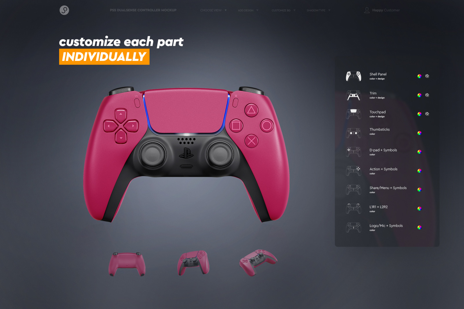 PS5 DualSense Controller set