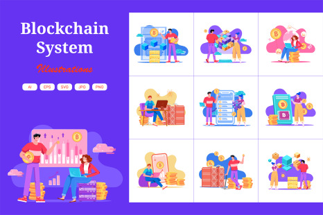 M503_Blockchain System Illustration