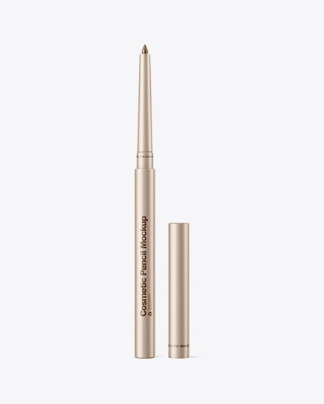Metallic Automatic Pencil Mockup