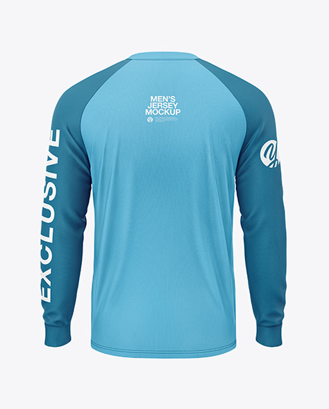 Men&#039;s Jersey Raglan Mockup
