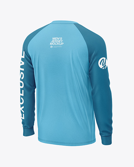 Men&#039;s Jersey Raglan Mockup