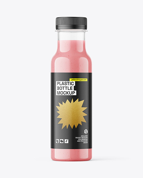 Smoothie Bottle Mockup