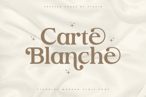 Carte Blanche | Stunning Serif Font