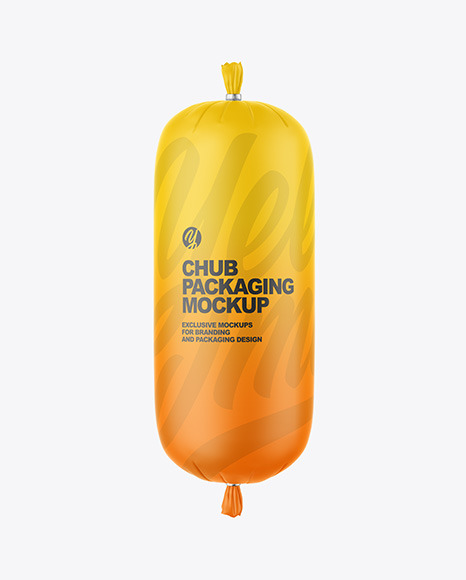 Matte Chub Packaging Mockup