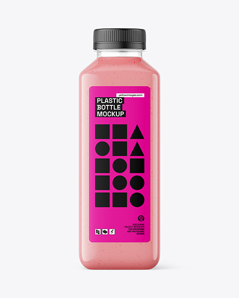Smoothie Bottle Mockup
