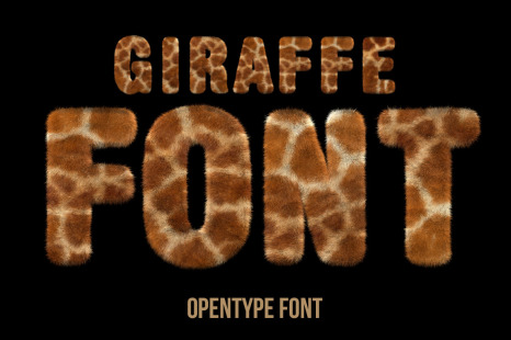 Giraffe Font