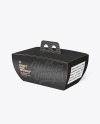 Kraft Curved Box w/ Handle Mockup