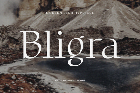 Bligra – Modern Serif Typeface