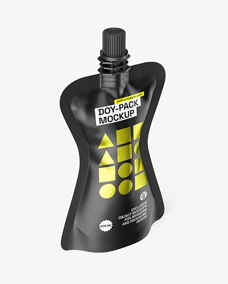 Matte Doy-Pack Mockup
