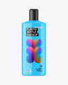 Glossy Plastic Bottle Mockup