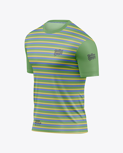 T-Shirt Mockup - Half Side View