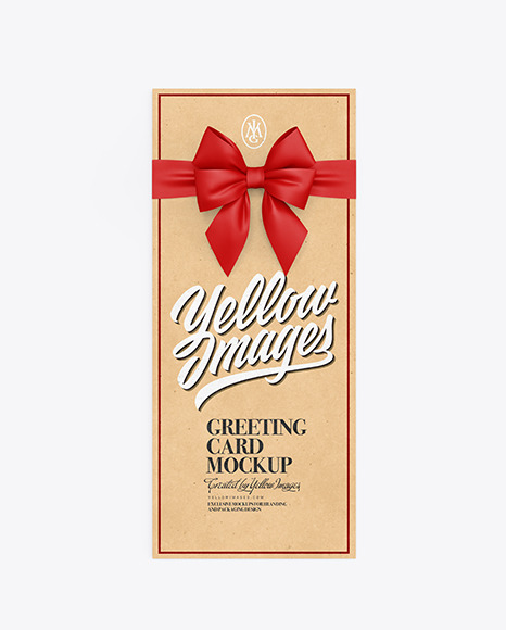 Vertical Greeting Cards with Bow