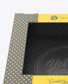Empty Carton Box Mockup