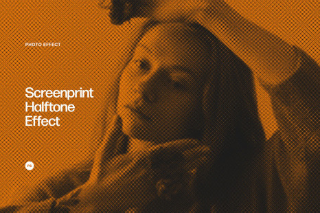 Screenprint Halftone Effect