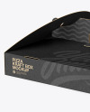 Kraft Pizza Box w/ Handle Mockup